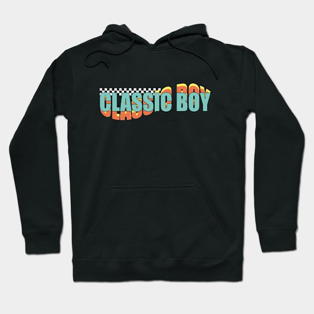 classic boy Hoodie by dwalikur